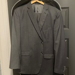 Perry Ellis - Solid Grey - Suit